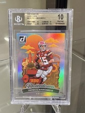 BGS 10 PATRICK MAHOMES 2025 Donruss Downtown! Chiefs SP PRISTINE 10