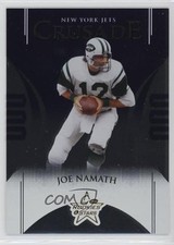 2004 Leaf Rookies & Stars Crusade Purple 170/250 Joe Namath #C-15 HOF we5