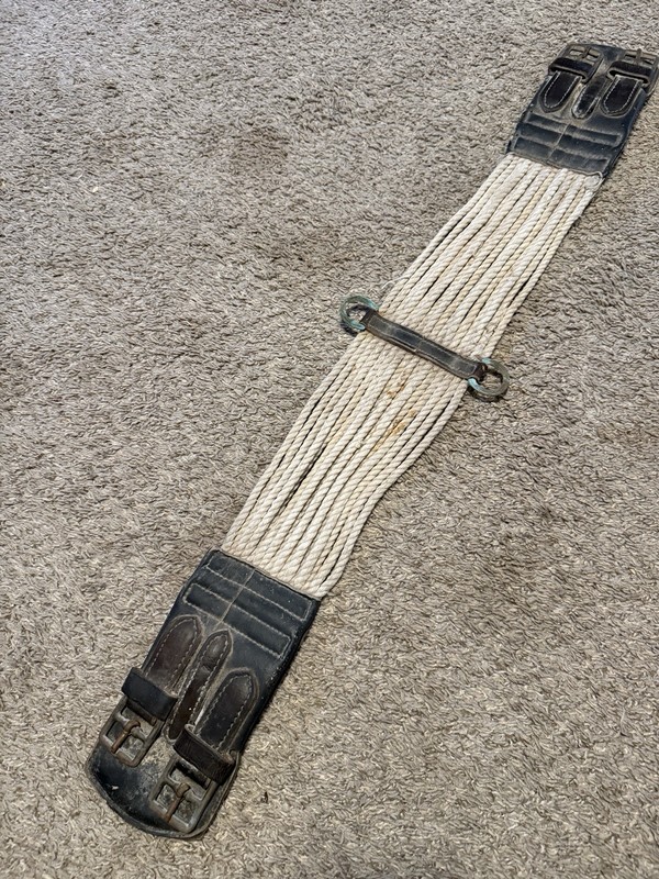Syd Hill String Girth English Girth Aussie Girth 34-36” GUC Horse Tack Used Tack