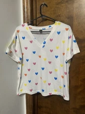 Women’s Cropped Heart Tee - Size M