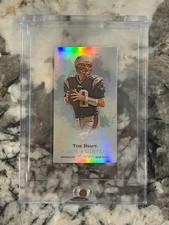 2008 eTopps TOM BRADY 203/999 Allen & Ginter Super Bowl Champions 7 S.B. WINS!!!