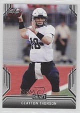 2019 Leaf Draft Clayton Thorson #10 5fu
