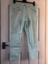 LADIES - Mint Green Soft Denim Jeans - GEORGE - Sie 14 - BX104