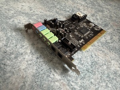 Terratec Aureon Fun 5.1 Fun PCI Soundkarte   5.1 Surround Toslink optisch