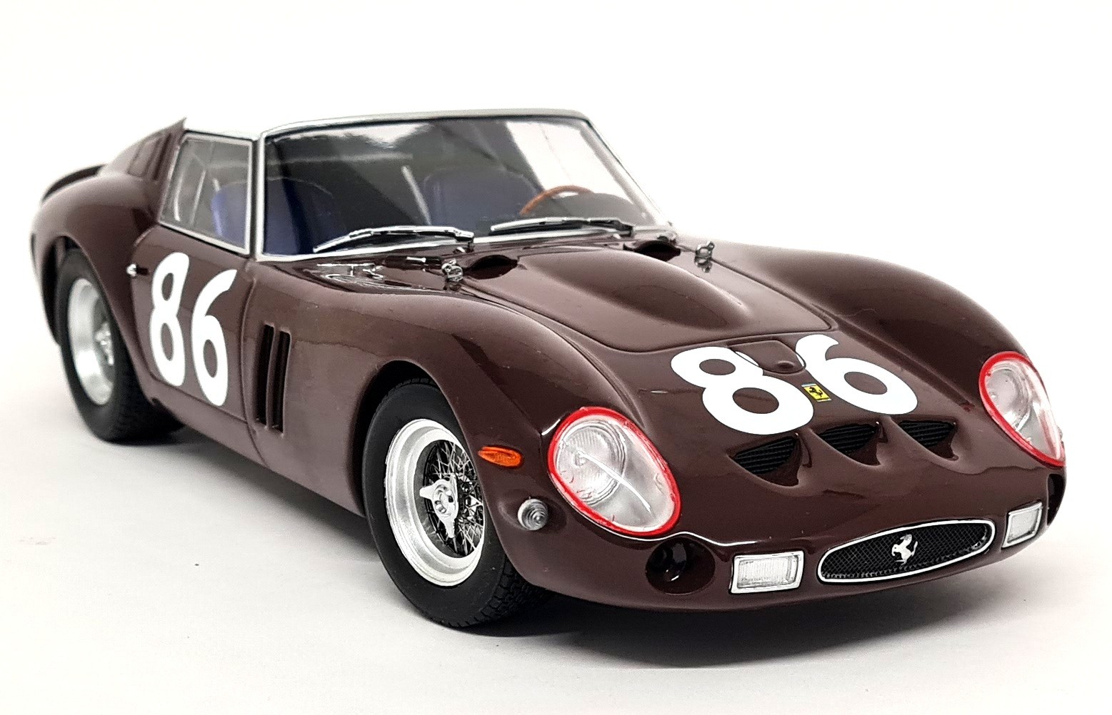 KK 1/18 Ferrari 250 GTO Targa Florio 1962 #86 Diecast Scale Model Car