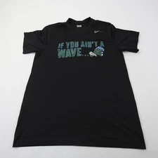 Tulane Green Wave Nike Short Sleeve Shirt Men's Black Used
