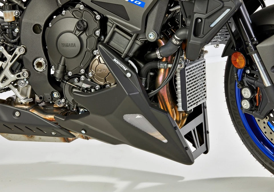 BODYSTYLE Pare-brise Moto Bugspoiler Pour YAMAHA MT-10/SP 999ccm 22-24 Noir ABS - Photo 1/1