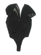 Boohoo Women Black Bodysuit 4