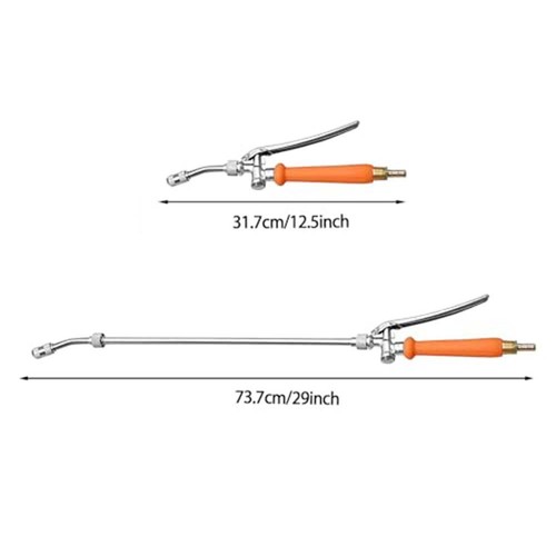 Für Garten Obstgarten 73cm verstellbarer Sprühstab Set für effiziente Bewässerung - Bild 10 von 12