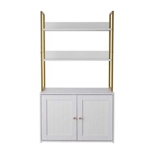 VEVOR Cat Litter Box Enclosure Furniture, 27.6 in Hidden Litter Box Cabinet with