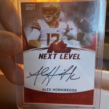 2020 Sage Hit - Next Level Autographs Alex Hornibrook #NL-AH Red (AU, RC)