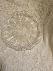 Anchor Hocking Vintage Vlear Glass Deviled Egg 10" Plate