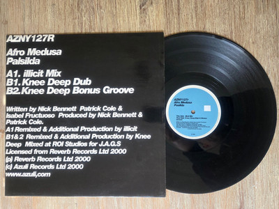 Afro Medusa   Pasilda 12'' Vinyl Knee Deep Dub Illicit Mix House Classic