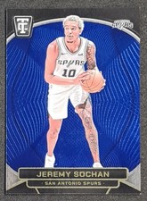 2024-25 Panini Totally Certified Jeremy Sochan #89 Blue Mirror /199