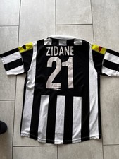 Juventus 2000/2001 Home Shirt - Zidane 21 - Size L