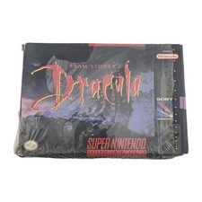 Bram Stokers Dracula - Box Only - Super Nintendo - Shrink Wrao No Game