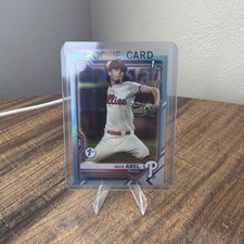 2021 Bowman 1st Edition Baseball Mick Abel Sky Blue 1st No.BFE-42