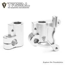 TRLX003XBGZ0N ALUMINUM FORK LUG SET FOR PROMOTO MX: SILVER