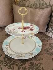 TWO TIER CAKE PLATE