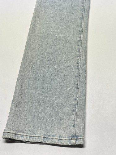 NWT Wild Fable Low Rise Flare Blue Jeans Size 4 Boho Hippie Exposed Button Fly - Picture 8 of 24