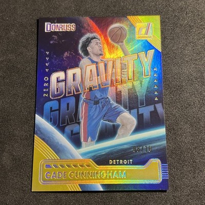 CADE CUNNINGHAM Gold Zero Gravity 06/10 2025-26 Panini Donruss Basketball #14