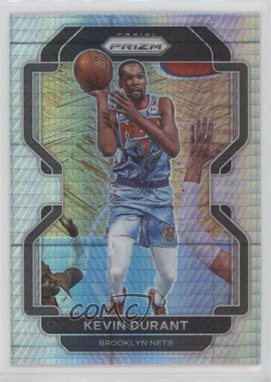 2021-22 Panini Prizm Hyper Prizm Kevin Durant #120 2u3