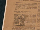 FRAMED 1856 FACSCIMILE OF BEN FRANKLIN'S 1723 1st PRINTING - NEW ENGLAND COURANT — photo 5