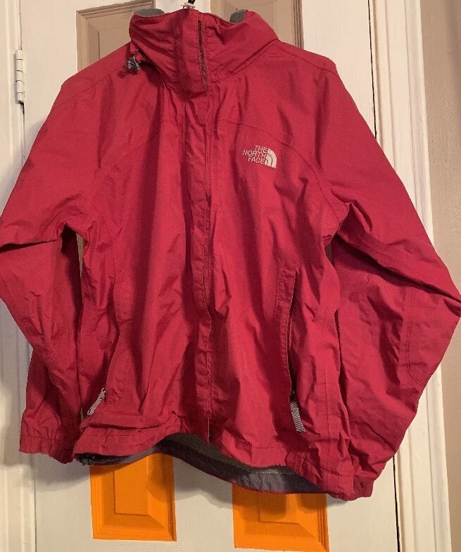 North Face Women Femmes HyVent Jacket Size MM Preowned