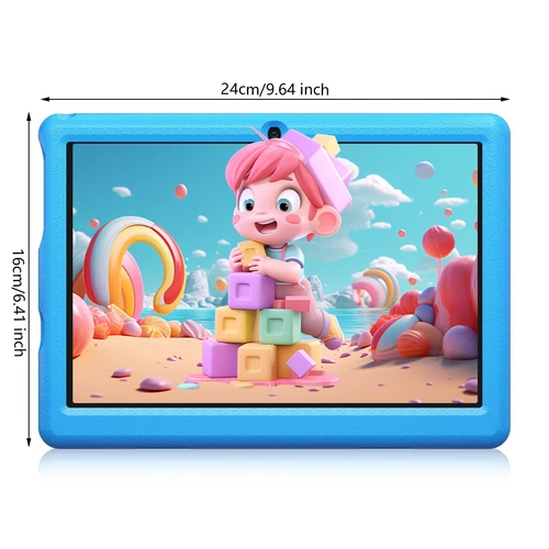Anmecs Kids Tablet 10 Zoll Android 13 Tablets für Kinder 3-12 64GB mit Stoßfest - Bild 13 von 13