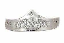 Harley Davidson by V-Twin Eagle Chrome  Metal Front Fender Tip 5" Wide Fender