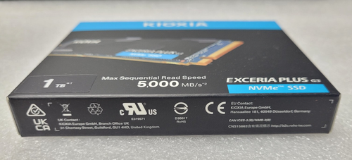 1TB SSD KIOXIA EXCERIA PLUS G3 M.2 2280 PCIe Gen 4 NVMe solid state drive 5 year - Photo 6/10