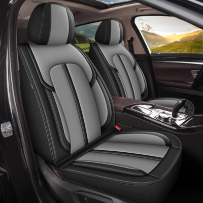Car PU Leather Protector Pad Front Row 2-Seat Cover Fit for Mazda CX-7 2007-2012