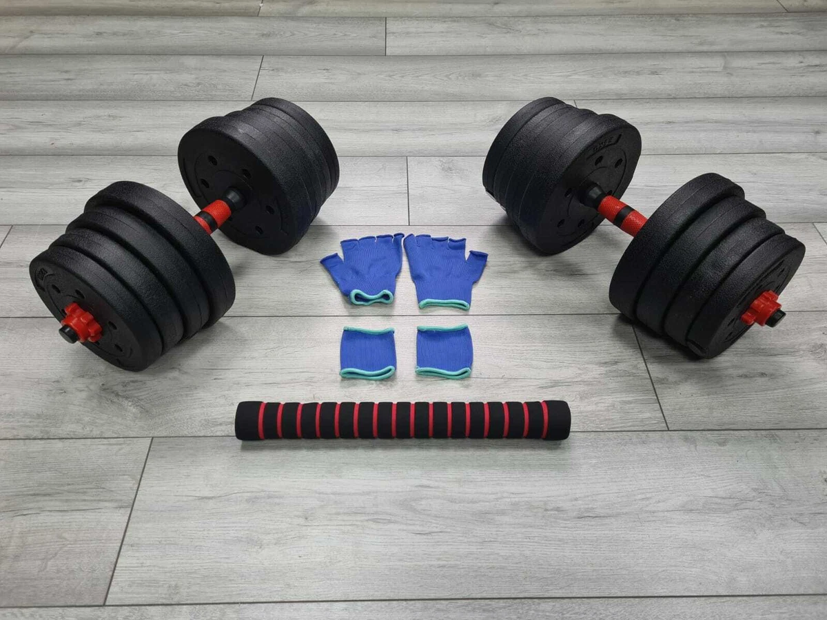 30kg Dumbells Pair of Gym Weights Barbell Dumbbell Body Building