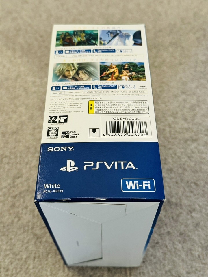 PS Vita Final Fantasy X X2 Remaster Resolution Box *BRAND NEW