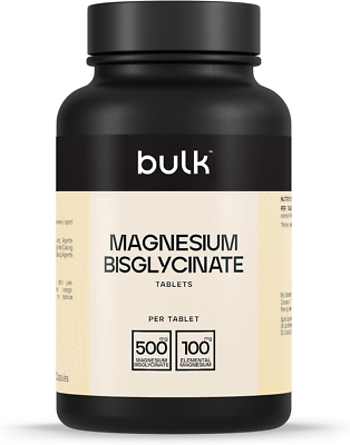 Magnésium Bisglycinate En Poudre – 500 G – Marque Buxtrade – Complément Alimentaire – Neuf