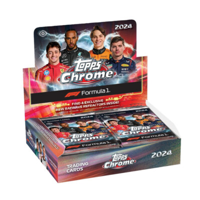 2024 Topps Chrome F1 Base Cards - Pick A Card - Complete Your Set!