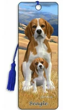 Beagle Dog Puppy 3D Bookmark Royce Animal Lover Gift Her Him Children Friend