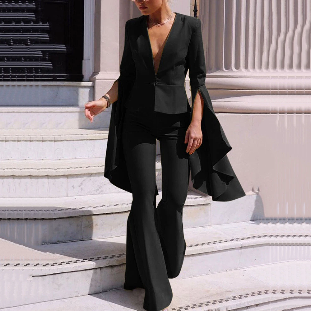 Flared blazer clearance