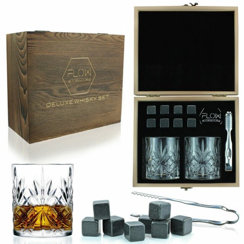 Personalised Crystal Whiskey Decanter Set Inc. Jack Daniels Tennessee Whiskey - View #3