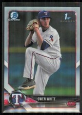 2018 Bowman Draft Chrome 1st Owen White Base Refractor #BDC-159