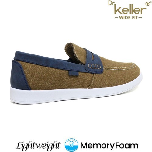 Mens Wide Fit Shoes New Loafers Moccasins Boat Deck Driving Casual Slip On Shoes - Picture 23 of 25
