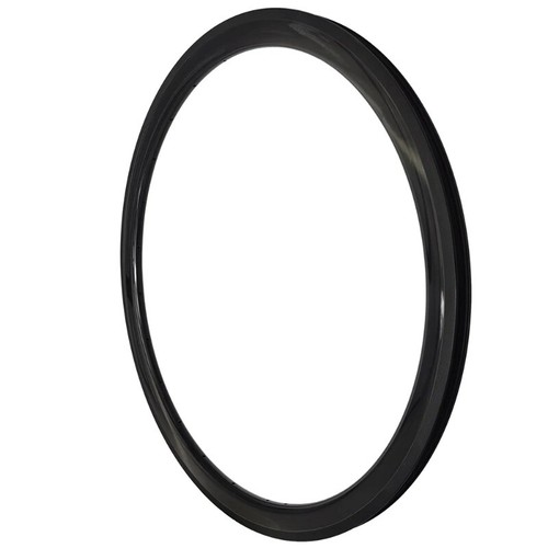 Llantas asimétricas de fibra de carbono para bicicleta de carretera 700c cubierta llanta sin cámara/freno en V 28H - Imagen 5 de 12