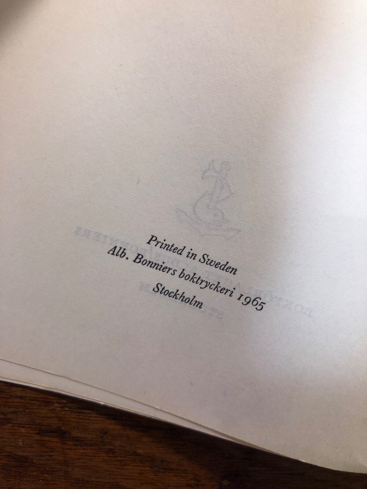 BREV August Strindberg Torsten Eklund Signed Bonniers 1965 In Swedish 264p Paper