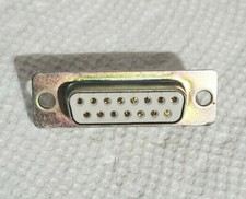 15-Pin D-Sub Connector Female with solder pins 