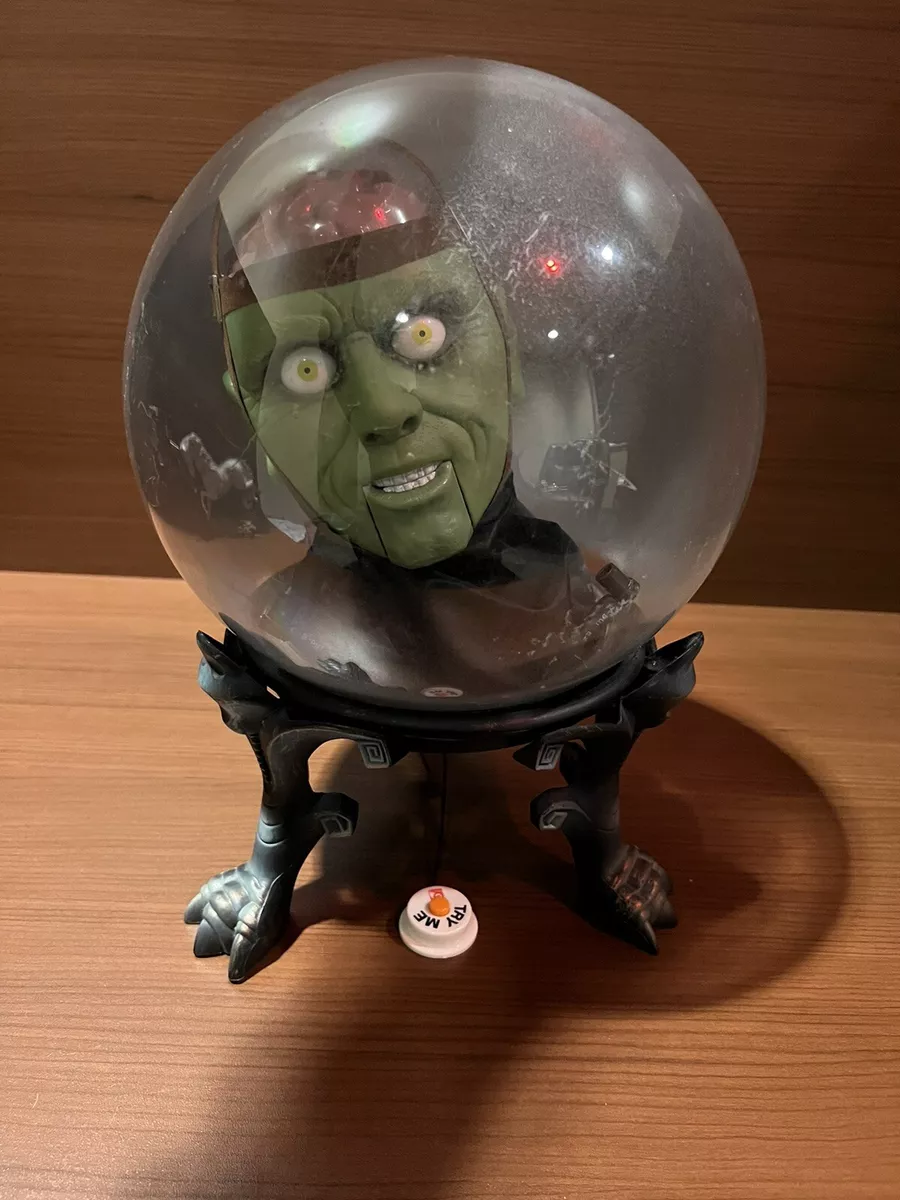 Gemmy Animated Talking Brain Monster Frankenstein 14" Spirit Ball Halloween  Prop | eBay