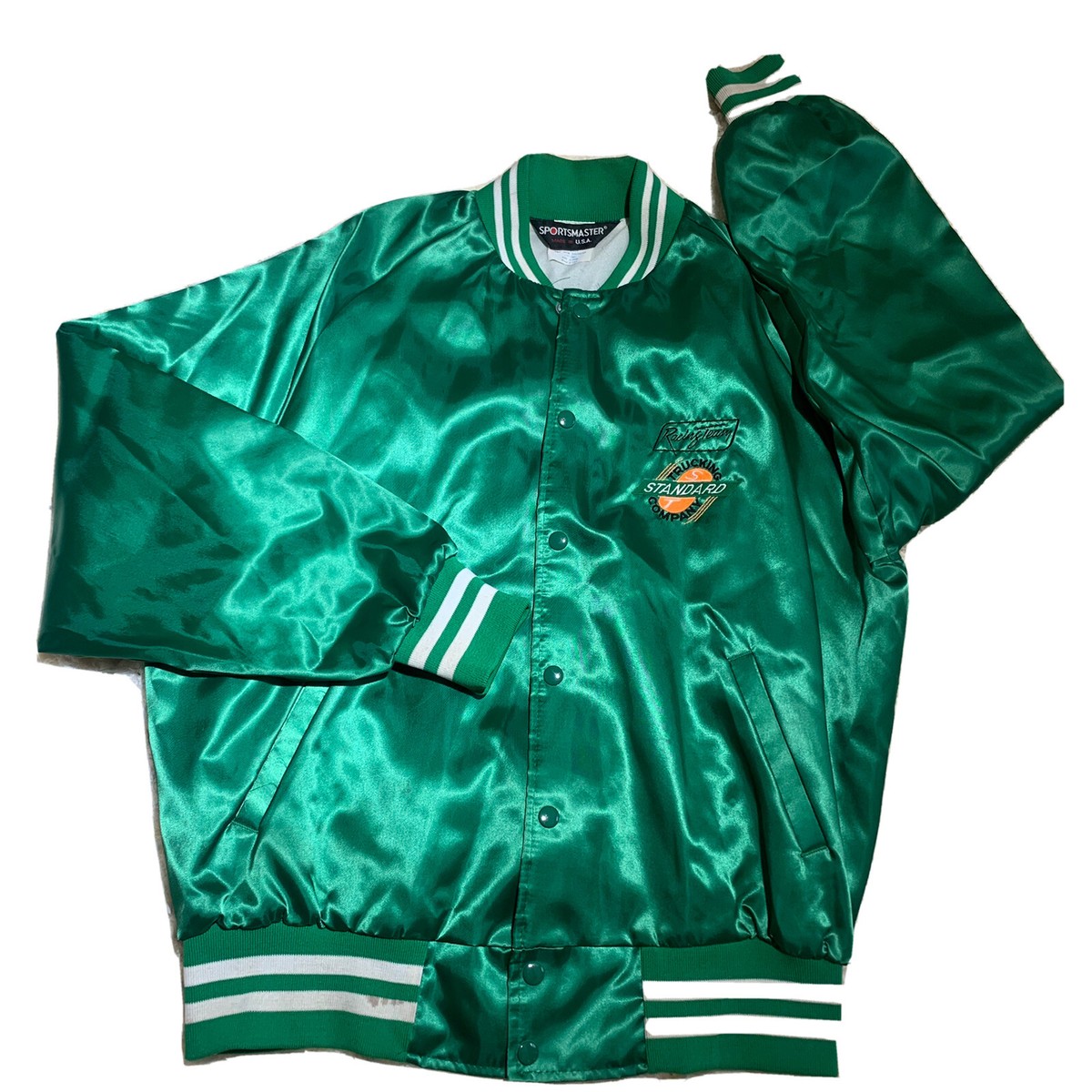 Vintage Sportsmaster USA made Standard Trucking Green Satin Vintage Sportsmaster USA made Standard Trucking Green Satin