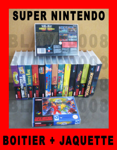 CHOOSE YOUR SUPER NNINTENDO SNES Box / Case - Picture 1 of 2