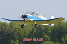 PHOTO  AEROPLANE JODEL D.119 'G-BAAW' C/N 366. BUILT 1956. SEEN DEPARTING THE 'F