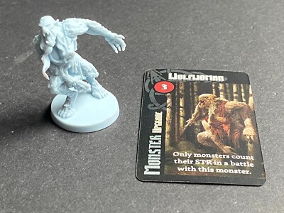 Blood Rage Digital Physical Viking - Kickstarter exclusive Wolfwoman Monster