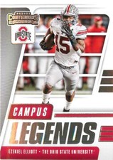 Ezekiel Elliott 2021 Contenders Draft Picks CAMPUS LEGENDS Football Card #18